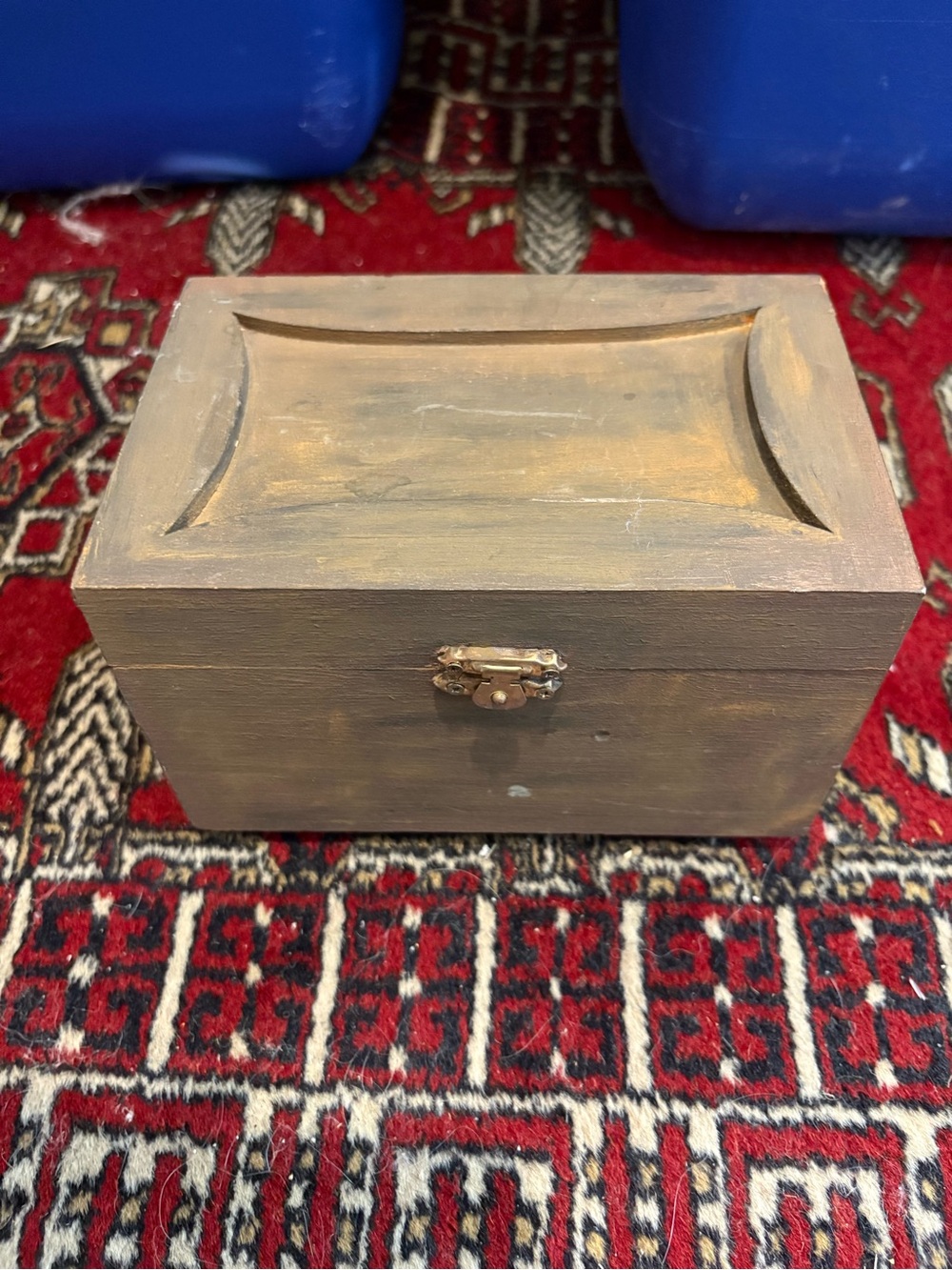Free with purchase -  vintage style wooden box